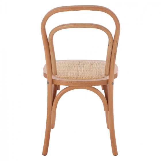 VIENNA WOODEN CHAIR FROM BEECH WOOD TO NATURAL HM8644.01 45x54x89 cm.