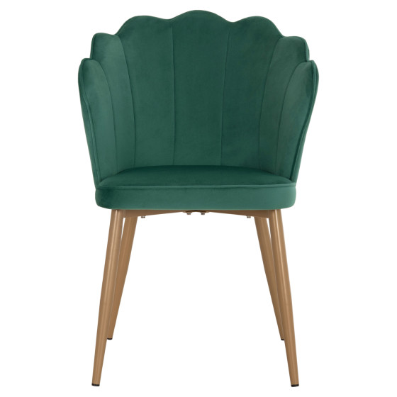 ΚΑΡΕΚΛΑ AVIE HM8737.03 ΒΕΛΟΥΔΟ ΚΥΠΑΡΙΣΣΙ ΜΕ ΜΕΤΑΛΛΙΚΟ ΧΡΥΣΟ ΣΚΕΛΕΤΟ 57.5x57.5x85 εκ.