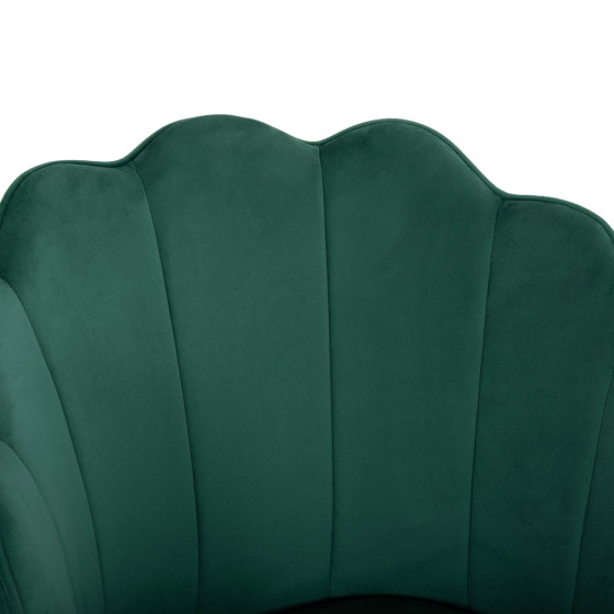 ΚΑΡΕΚΛΑ AVIE HM8737.03 ΒΕΛΟΥΔΟ ΚΥΠΑΡΙΣΣΙ ΜΕ ΜΕΤΑΛΛΙΚΟ ΧΡΥΣΟ ΣΚΕΛΕΤΟ 57.5x57.5x85 εκ.