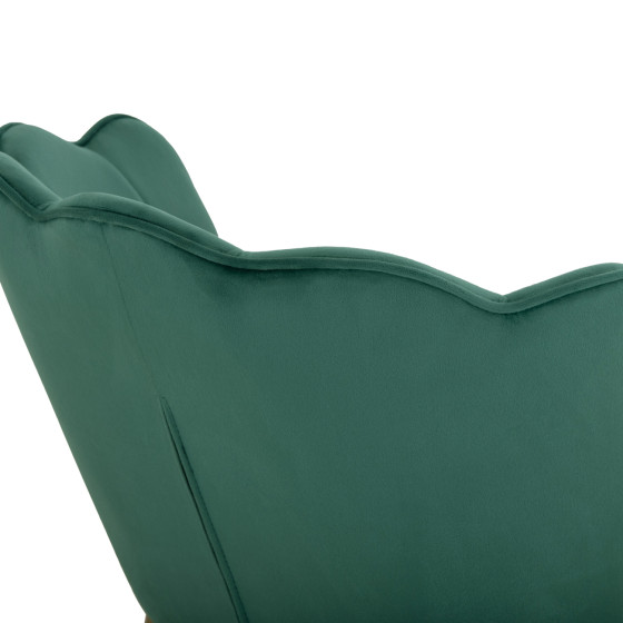 ΚΑΡΕΚΛΑ AVIE HM8737.03 ΒΕΛΟΥΔΟ ΚΥΠΑΡΙΣΣΙ ΜΕ ΜΕΤΑΛΛΙΚΟ ΧΡΥΣΟ ΣΚΕΛΕΤΟ 57.5x57.5x85 εκ.