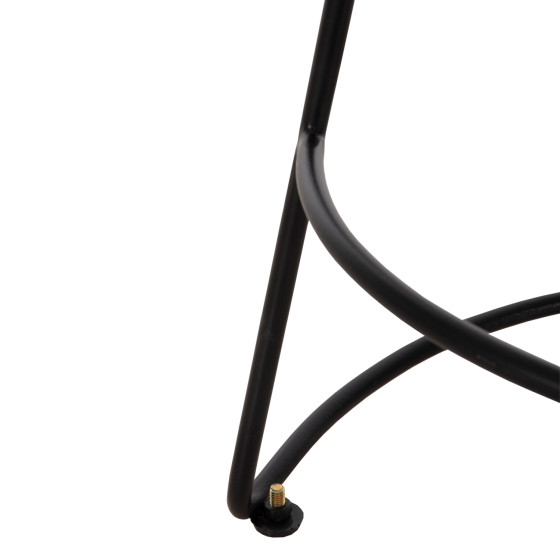 ΣΚΑΜΠΟ BAR ELEANOR HM8363.11 ΜΑΣΙΦ ΞΥΛΟ ΑΚΑΚΙΑΣ-ΜΕΤΑΛΛΟ 50x43x78Υεκ.