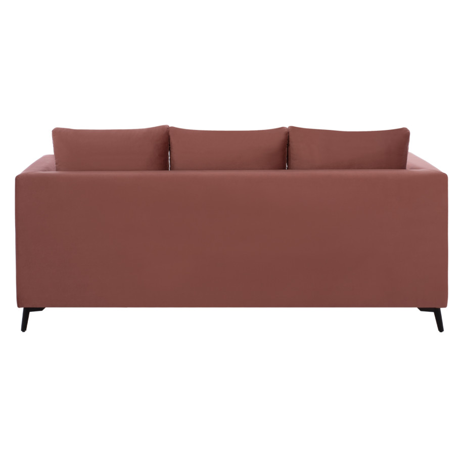 ΡONZA corner sofa, dusty pink, high leg, 2pcs, reversible, stain-resistant and water-repellent fabric