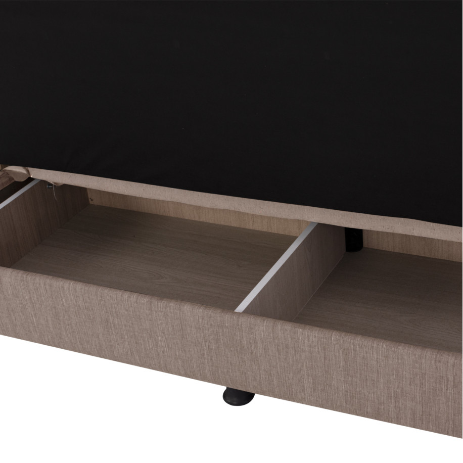 ΚΑΝΑΠΕΣ ΚΡΕΒΑΤΙ ANDRI ΤΡΙΘΕΣΙΟΣ ΜΠΕΖ HM3239.04 180x83x74Υ εκ.