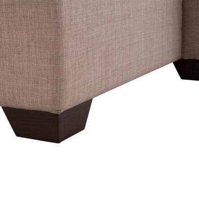 ΚΑΝΑΠΕΣ ΚΡΕΒΑΤΙ GHUFRAN ΓΩΝΙΑ ΑΝΑΣΤΡΕΨΙΜΗ ΜΠΕΖ HM3244.04 ΜΕ ΑΠΟΘΗΚΕΤΙΚΟ ΧΩΡΟ 200x133x77Yεκ.