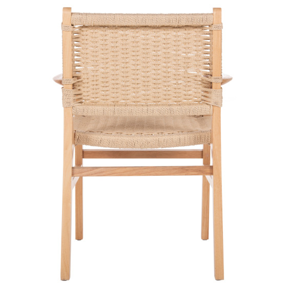ARMCHAIR HM9331.01 IGNACIO INDOORS RUBBERWOOD ROPE SEAT 61x56x83Η