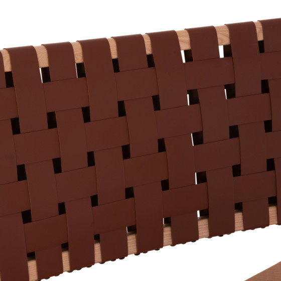 HM9326.01 ARMCHAIR FELIPE TOON WOOD PU knitted 67x70x75H