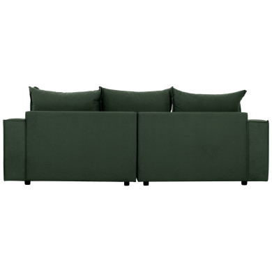 CORNER SOFA MONZA HM3256.17 INTERCHANGEABLE GREEN 265x185x98