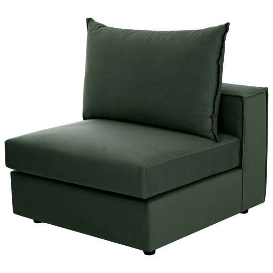 CORNER SOFA MONZA HM3256.17 INTERCHANGEABLE GREEN 265x185x98