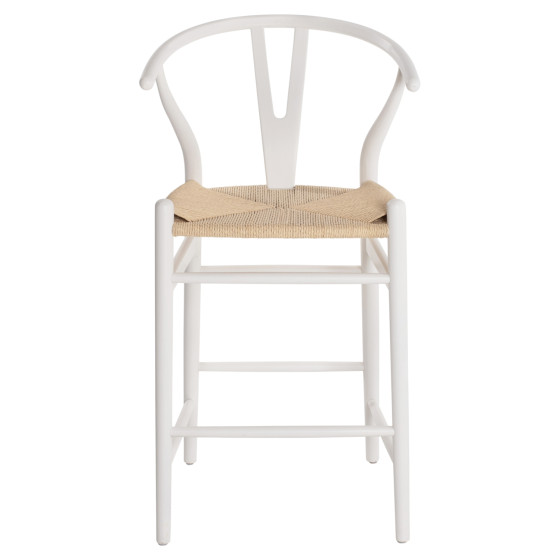 ΣΚΑΜΠΟ ΜΕΣΑΙΟΥ ΥΨΟΥΣ BRAVE ΟΞΙΑΣ ΜΕ ΔΙΧΑΛΩΤΗ ΠΛΑΤΗ ΛΕΥΚΟ HM9405.03 48x53x100Υ εκ.