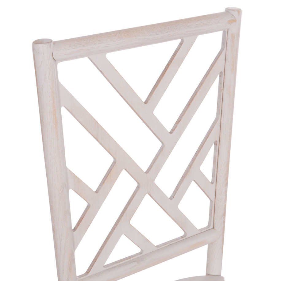 ΚΑΡΕΚΛΑ ΑΠΟ ΞΥΛΟ ΤΟΟΝ WHITE WASH 44.5x48x96Υεκ.HM9410.05