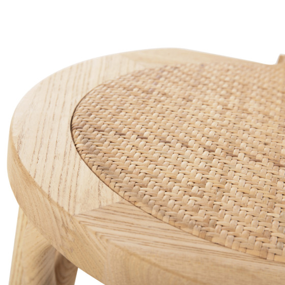 ΞΥΛΙΝΗ ΚΑΡΕΚΛΑ ΣΤΟΙΒΑΖΟΜΕΝΗ ΒΙΕΝΝΗΣ MONTREAL HM8914.25 ΟΞΙΑ DARK HONEY 42x47x90Υεκ.