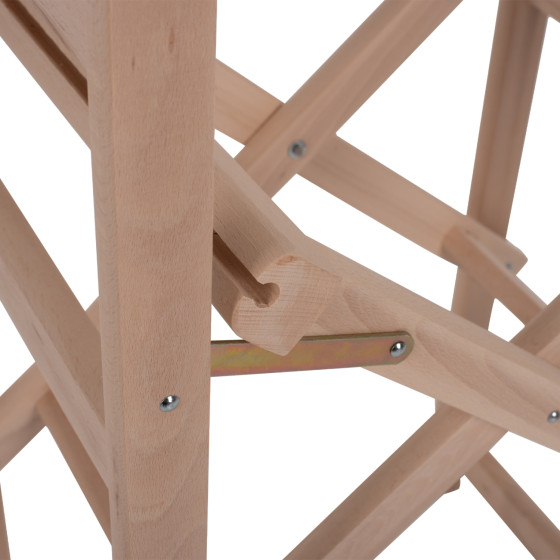 DIRECTOR'S BAR STOOL PALMER UNPAINTED FRAME ONLY HM5578.04 57x57x117Hcm