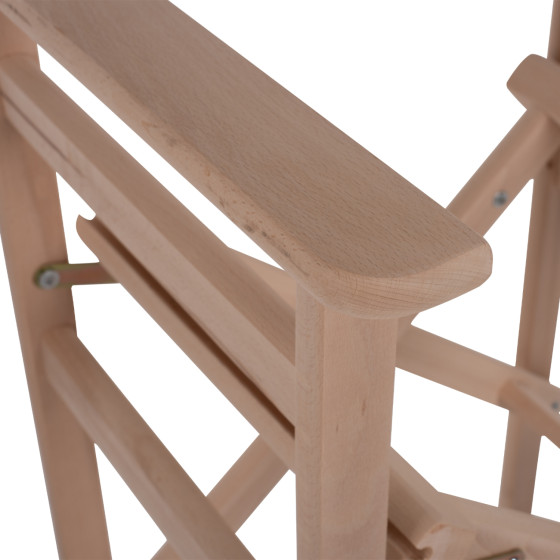 DIRECTOR'S BAR STOOL PALMER UNPAINTED FRAME ONLY HM5578.04 57x57x117Hcm