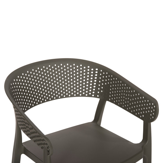 ΠΟΛΥΘΡΟΝΑ ΠΟΛΥΠΡΟΠΥΛΕΝΙΟΥ PERFOE HM5941.07 DARK OLIVE 53,5x50,5x73Υεκ.