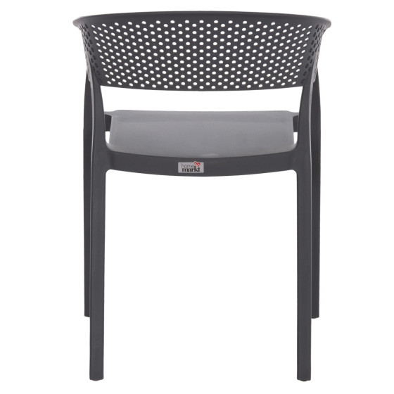 ARMCHAIR POLYPROPYLENE PERFOE HM5941.10 IN GREY 56x50x73Hcm.