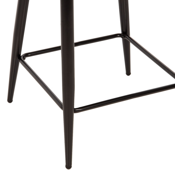 ΣΚΑΜΠΟ ΜΕΣΑΙΟΥ ΥΨΟΥΣ SARKY HM8586.03 ΥΦΑΣΜΑ ΜΠΟΥΚΛΕ ΠΡΑΣΙΝΟ-ΜΕΤΑΛΛΙΚΑ ΠΟΔΙΑ 55x62x105Yεκ.