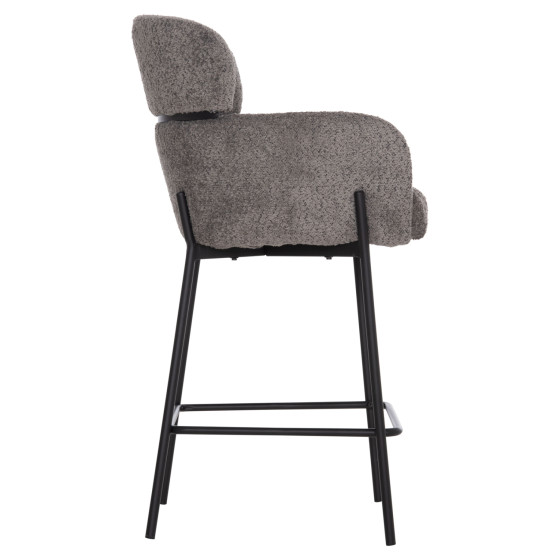 ΣΚΑΜΠΟ ΜΕΣ. ΥΨΟΥΣ WOLF HM8584.01 ΓΚΡΙ ΥΦΑΣΜΑ ΜΠΟΥΚΛΕ-ΜΕΤΑΛΛΙΚΑ ΠΟΔΙΑ 56x57x98Yεκ.