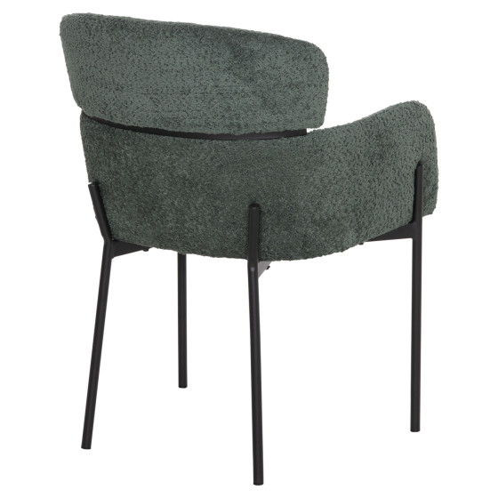 ΠΟΛΥΘΡΟΝΑ WOLF HM8583.03 ΠΕΤΡΟΛ ΥΦΑΣΜΑ ΜΠΟΥΚΛΕ ΜΕ ΜΕΤΑΛΛΙΚΑ ΠΟΔΙΑ 56x62x80Yεκ.