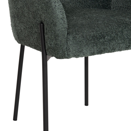 ΠΟΛΥΘΡΟΝΑ WOLF HM8583.03 ΠΕΤΡΟΛ ΥΦΑΣΜΑ ΜΠΟΥΚΛΕ ΜΕ ΜΕΤΑΛΛΙΚΑ ΠΟΔΙΑ 56x62x80Yεκ.