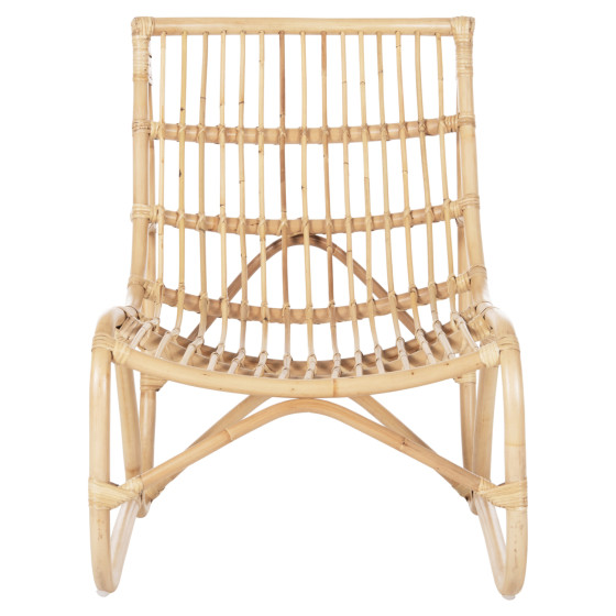 ARMCHAIR GRINN HM9815.01 RATTAN RODS IN NATURAL COLOR 56.5x73.5x79.5H cm.