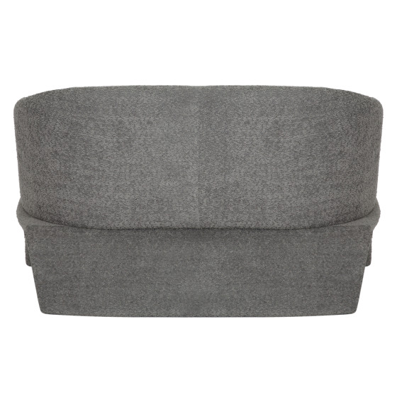 SOFA 2-SEATER BEVY2 HM9678.01 GREY BOUCLE FABRIC-METAL FRAME 128x72x74Hcm.