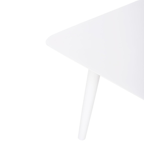 OUTDOOR LOUNGE 4PCS SET FREJA HM6057.01 ALUMINUM IN WHITE-PE RATTAN IN BEIGE-ANTHRACITE CUSHIONS