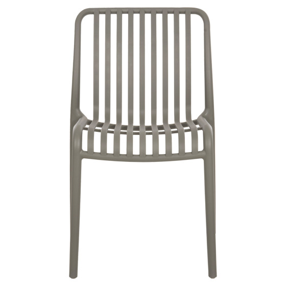 CHAIR OUTDOOR CONVEE HM6104.07 POLYPROPYLENE IN DARK OLIVE 48x56x79Hcm.
