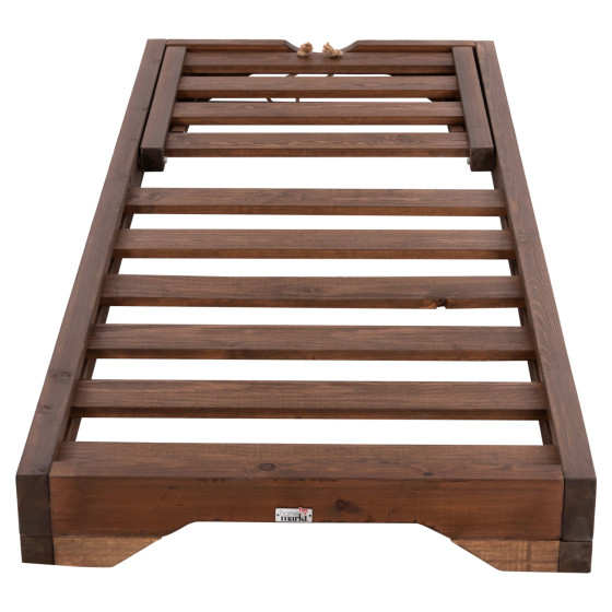 ΞΑΠΛΩΣΤΡΑ IKARIA ΜΕ ΠΟΔΙ HM6107.01 ΠΕΥΚΟ ΣΕ ΚΑΡΥΔΙ-ΜΟΝΟ ΣΚΕΛΕΤΟΣ 80x208x100Yεκ.