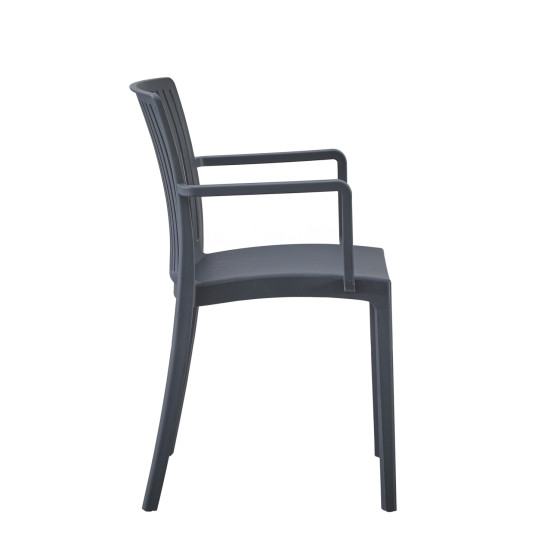 ΠΟΛΥΘΡΟΝΑ ΠΟΛΥΠΡΟΠΥΛΕΝΙΟΥ IDA HM6127.03 ΓΚΡΙ 41,3x54,2x81,8Υεκ.