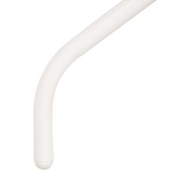 OUTDOOR ROUND TABLE LINO HM5973.02 METALLIC IN WHITE Φ60x70Hcm.