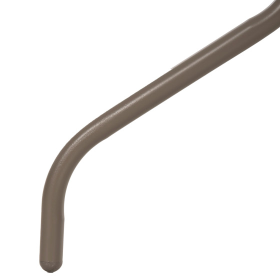 OUTDOOR ROUND TABLE LINO HM5973.04 METALLIC IN CHAMPAGNE COLOR Φ60x70Hcm.