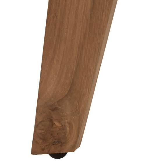 OUTDOOR SQUARE DINING TABLE LEO HM9860.11 TEAK WOOD 60x60x75Hcm.