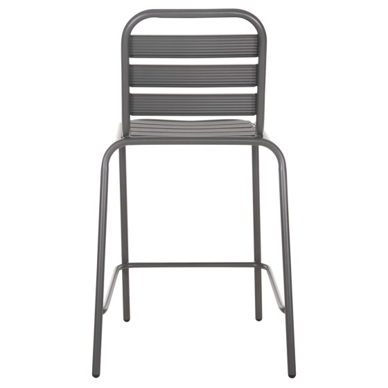 ΣΚΑΜΠΟ ΜΠΑΡ ΜΕΣ.ΥΨΟΥΣ LAURA HM6065.01 ΜΕΤΑΛ.ΣΚΕΛΕΤΟΣ-ΑΛΟΥΜΙΝΙΟ ΣΕ ΓΚΡΙ 58,5x58x104Υ εκ.