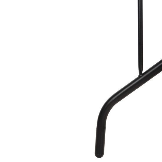 OUTDOOR METALLIC TABLE ADAM HM5679.03 BLACK WITH REINFORCED GLASS TOP 120Χ70Χ70Hcm.