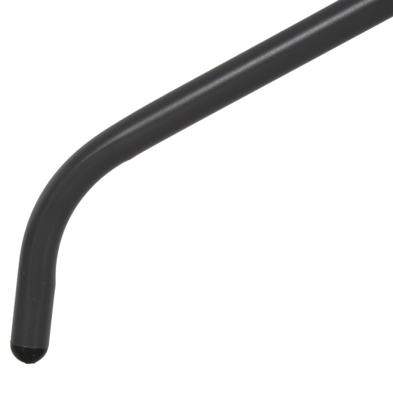 OUTDOOR TABLE SQUARE FIGO HM5972.01 GREY METAL-GLASS TABLETOP 80Χ80Χ71Hcm