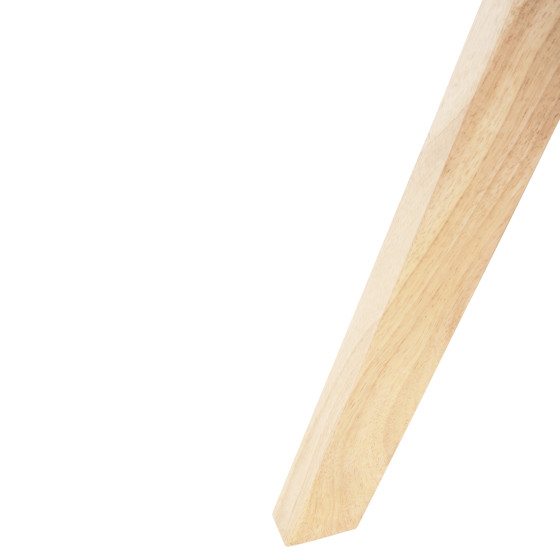 DINING ARMCHAIR GAZER HM9845.03 GREY FABRIC-RUBBERWOOD LEGS 66x63x91Hcm.