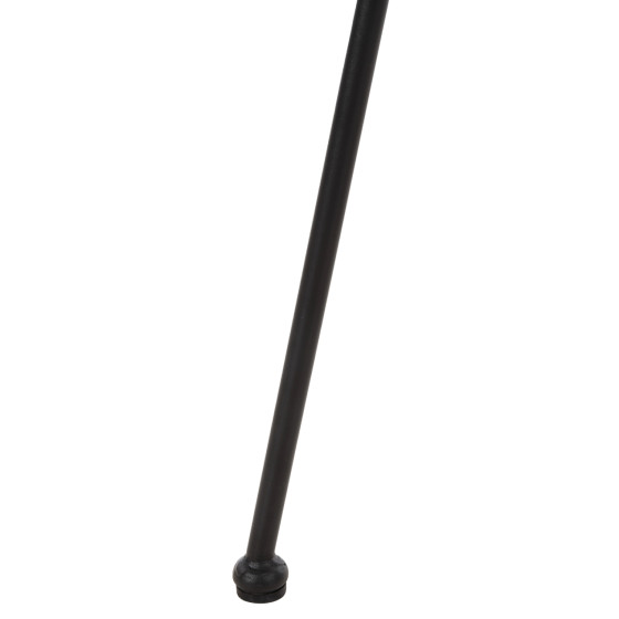 ARMCHAIR NEST-TYPE ALLEGRA HM5458.11 BLACK METAL-WICKER IN BEIGE 73x78x88H cm.