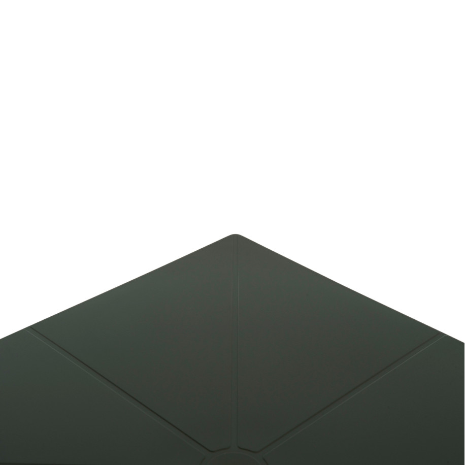 ΤΡΑΠΕΖΙ ΠΟΛΥΠΡΟΠΥΛΕΝΙΟΥ ΤΕΤΡΑΓΩΝΟ TERRIN HM6125.15 DARK OLIVE 60x60x75Υεκ.