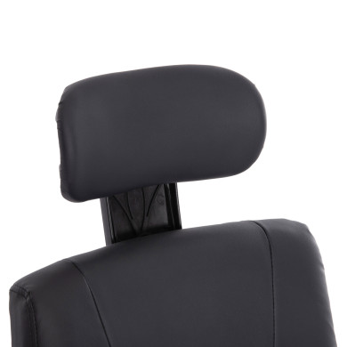 OFFICE CHAIR NIMBLE HM1199.01 BLACK PVC-BLACK FRAME AND BASE 59x64x122Hcm.