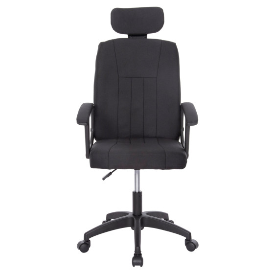 OFFICE CHAIR NIMBLE HM1199.11 BLACK FABRIC-BLACK FRAME AND BASE 59x64x122Hcm.