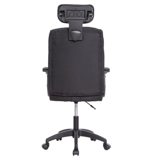 OFFICE CHAIR NIMBLE HM1199.11 BLACK FABRIC-BLACK FRAME AND BASE 59x64x122Hcm.