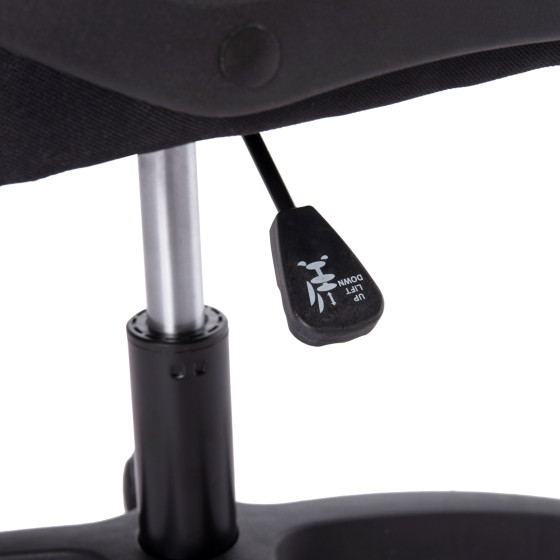 OFFICE CHAIR NIMBLE HM1199.11 BLACK FABRIC-BLACK FRAME AND BASE 59x64x122Hcm.