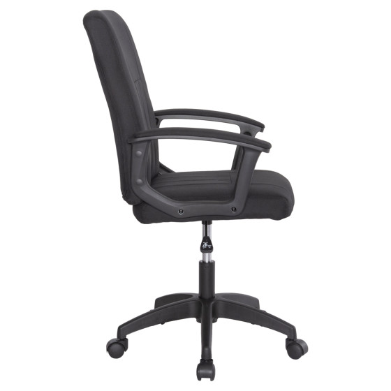 OFFICE CHAIR NIM HM1200.11 BLACK FABRIC-BLACK FRAME AND BASE 58x61x101.5Hcm.