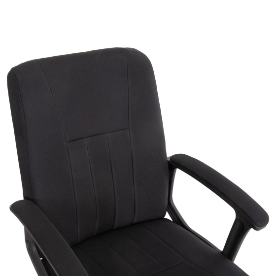 OFFICE CHAIR NIM HM1200.11 BLACK FABRIC-BLACK FRAME AND BASE 58x61x101.5Hcm.