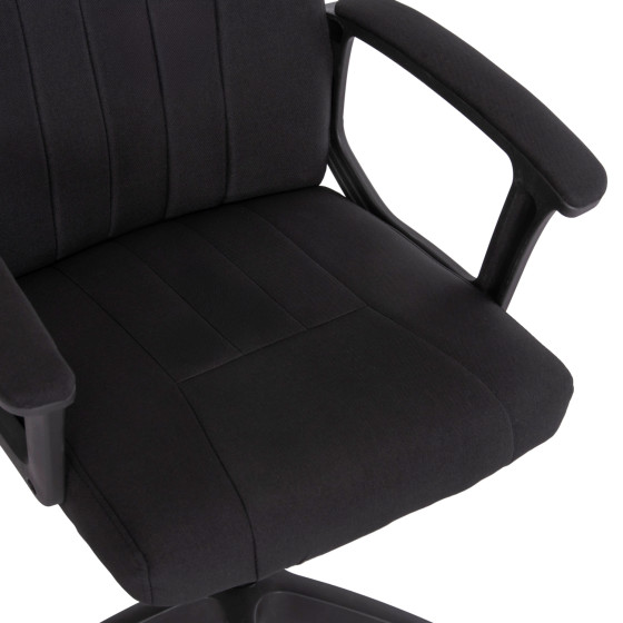 OFFICE CHAIR NIM HM1200.11 BLACK FABRIC-BLACK FRAME AND BASE 58x61x101.5Hcm.