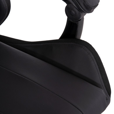 GAMING ARMCHAIR DARREN HM1203.01 BLACK-RED PVC 58.5x100x120Hcm.