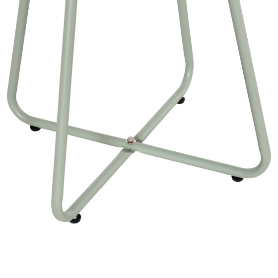 SIDE TABLE ROUND SAMMON HM6271.06 METAL IN PISTACHIO GREEN COLOR Φ45x50Hcm.