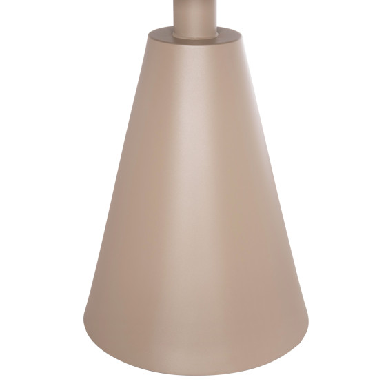 OUTDOOR ROUND SIDE TABLE SERA HM6270.03 ALUMINUM IN CAPPUCCINO COLOR Φ50x56Hcm.