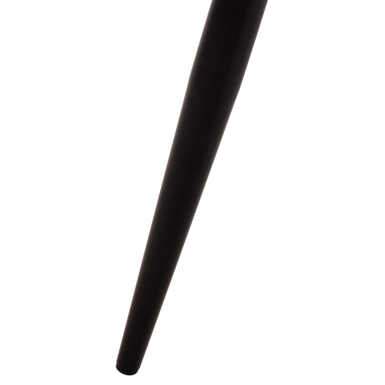 DINING CHAIR SERENITY HM8527.11 GREY VELVET-BLACK METALLIC LEGS 51x54x83,5Hcm.