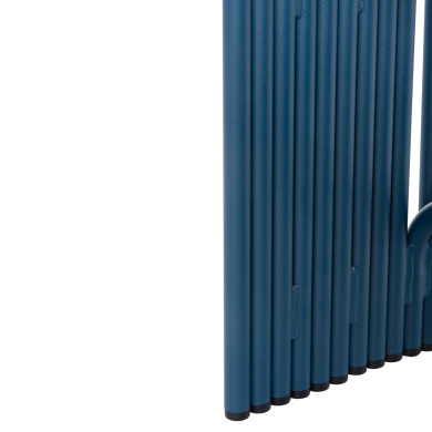 STOOL SERIES INTREPID HM6325.08 ALUMINUM IN BLUE COLOR 40x38x42,5Hcm.